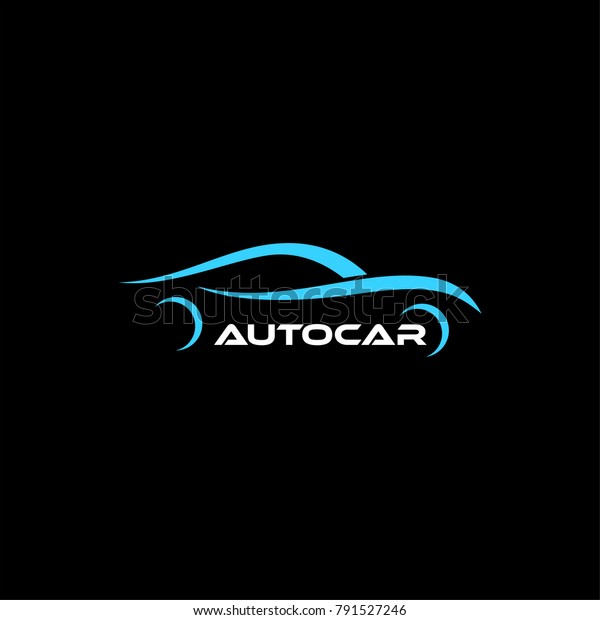 Luxury Car Logo Template Premium Silhouette Stock Vector (Royalty Free ...