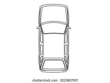 Luxury car sketch vector design for rent