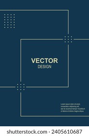 Luxury card background vector. Elegant classic  design. Applicable for brochures, posters, covers and banners.