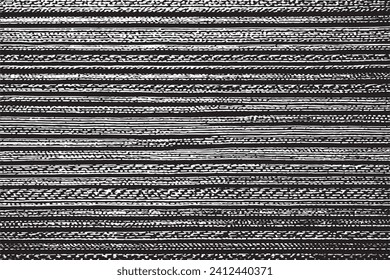 luxury carpet black traced texture on white background, vector illustration background texture