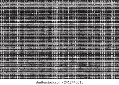 luxury carpet black traced texture on white background, vector illustration background texture