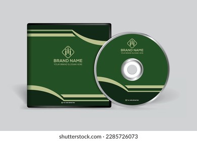 Diseño de plantilla de cubierta de CD de lujo