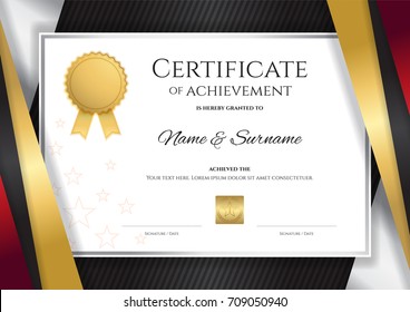 31,595 Certificate star template Stock Illustrations, Images & Vectors ...