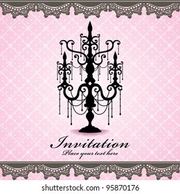 Luxury chandelier background (01)