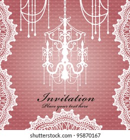Luxury chandelier background (02)