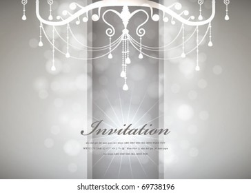 Luxury Chandelier Background 03