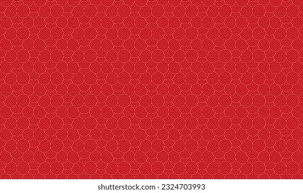 Luxury chinese circle pattern. Traditional asian motif. Geometric minimalist oriental wallpaper. Vector illustration.