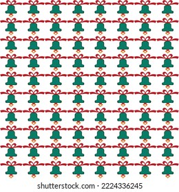 luxury christmas seamless pattern 
patchwork for background, wrapping paper, 
fabric, naive christmas motif texture design 
repeating in red and blue Stock Vector Illustration