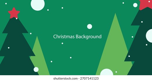 Luxury Christmas vector illustration with Christmas elements on green background. Season's greeting design for banner, poster, cover, greeting card.