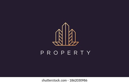 Luxury And Classy Logo Design For Real Estate Agent In A Simple And Modern Style