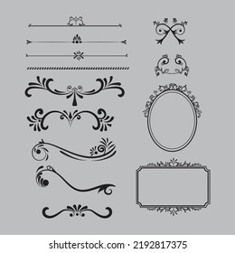 Luxury collection set of ornaments