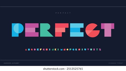 Letras coloridas de lujo del alfabeto con colas. Tipografía elegante letras clásicas Fuentes serif y número decorativo concepto retro vintage para la marca del logotipo. Ilustración vectorial