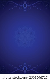 Luxury colorful floral ornamental background 