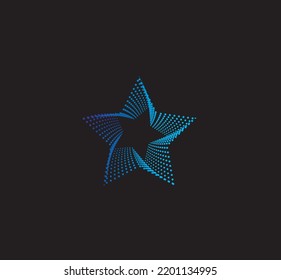 Luxury colorful Star logo designs template, Elegant Star logo designs vector file