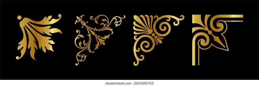 luxury corner nice set art vintage