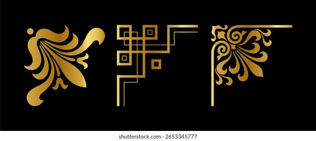 luxury corner nice set art vintage