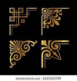 luxury corner nice set art vintage
