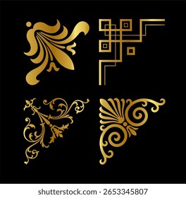 luxury corner nice set art vintage