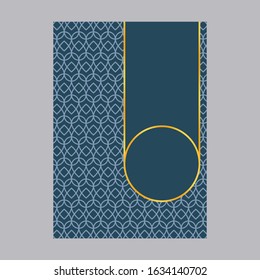 luxury cover design Vector illustration for Brochure, flyer, banner , book design