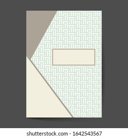 luxury cover design Vector illustration for Brochure, flyer, banner , book design