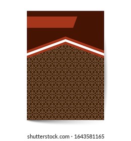 diseño de portada de lujo Ilustración vectorial para Folleto, volante, banner, diseño de libros