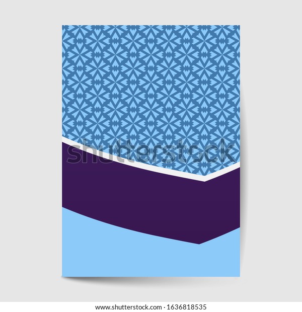 Luxury cover page design with pattern background,\
antique greeting card, ornate page cover, ornamental pattern\
template for design