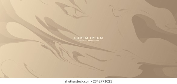 Ilustración vectorial de fondo abstracta de crema de lujo.
