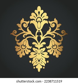 Luxury creative and beautiful ornament vector designs on colorful background 