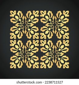 Luxury creative and beautiful ornament vector designs on colorful background 