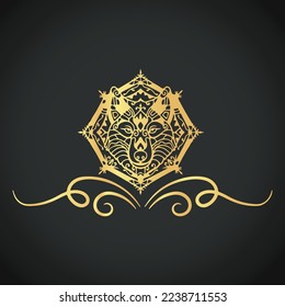 Luxury creative and beautiful ornament vector designs on colorful background 