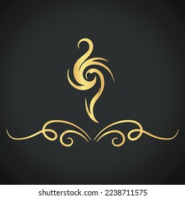 Luxury creative and beautiful ornament vector designs on colorful background 