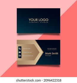 Luxury Creative Business Card Design Template