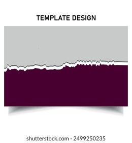 Luxury Creative Layout print ready template Design.