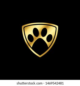 Luxury and creative logo design Dog and Cat vector template