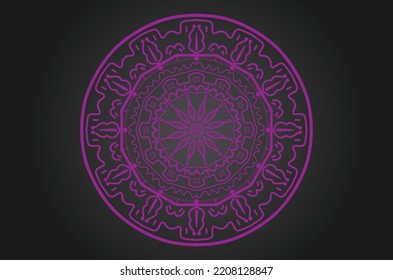 luxury Creative unique mandala background design