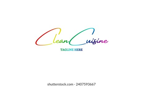 Luxury creative and unique signature logo design Food logo design handwriting signature style vector template Signature Logo Template elegant design logo Sign Symbol template vector icon.