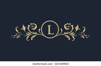 luxury crest logo