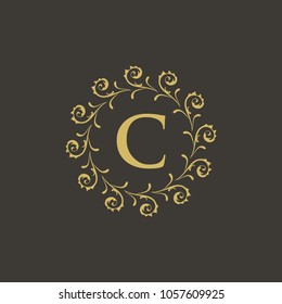 luxury crest logo