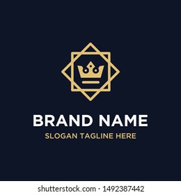 Luxury Crown Creative Logo Design