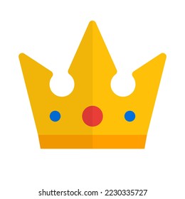 Luxury crown icon. Ranking icon. Kings and royalty. Vector.