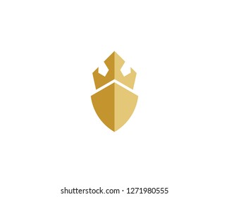 Luxury Crown Logo Template vector illustration