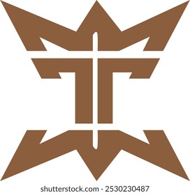 Luxo Crown T logotipo design vetor ícone. Crown T logo design. letra T logo Design. Criativo ícone T royalty. Círculo Crown logotipo de negócios melhor ícone, monograma. modo exclusivo