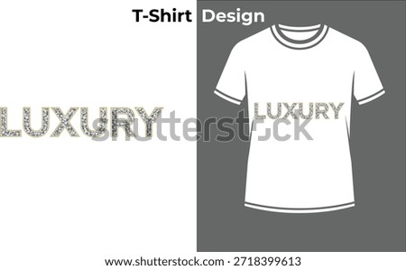 Luxury crown typography t-shirt vector illustration, royal text design with gold elements for king, queen, and premium monarchy brand.