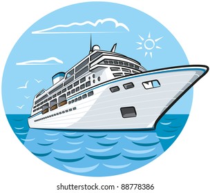 luxury cruise ship