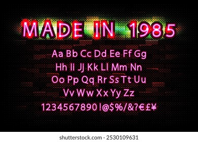Efecto de texto de Vector editable 3d cyborg de lujo. Efecto de texto de concepto moderno, con combinación de colores techno.