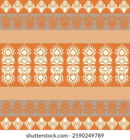 Luxury Damask Pattern – Elegant Ornate Design for High-End In Fashion Indulge in timeless sophistication with this exquisite damask pattern, meticulously crafted 