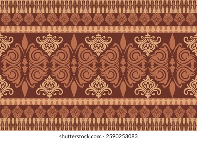 Luxury Damask Pattern – Elegant Ornate Design for High-End Interiors and Fashion Indulge in timeless sophistication with this exquisite damask pattern, meticulously crafted