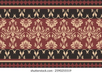 Luxury Damask Pattern – Elegant Ornate Design for High-End Interiors and Fashion Indulge in timeless sophistication with this exquisite damask pattern, meticulously crafted