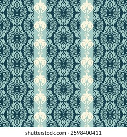 . Luxury Damask Pattern – Elegant Ornate Design for High-End Interiors and Fashion Indulge in timeless sophistication with this exquisite damask pattern, meticulously crafted