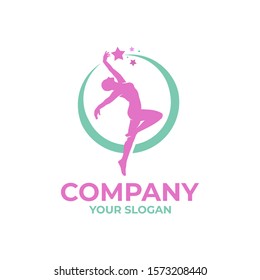 Luxury Dance School Logo Design 